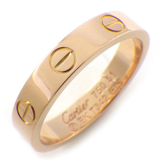 Cartier Love Ring Small Model in 18K Pink Gold - Size 11