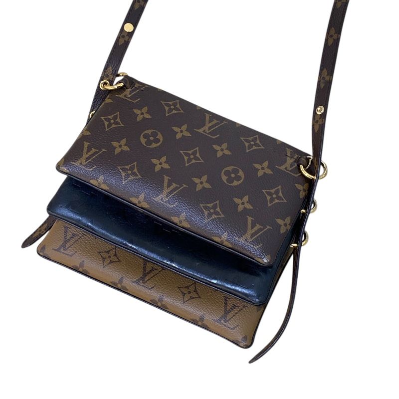 Louis Vuitton Monogram LV3 Pochette M45412 Unisex Shoulder Bag
