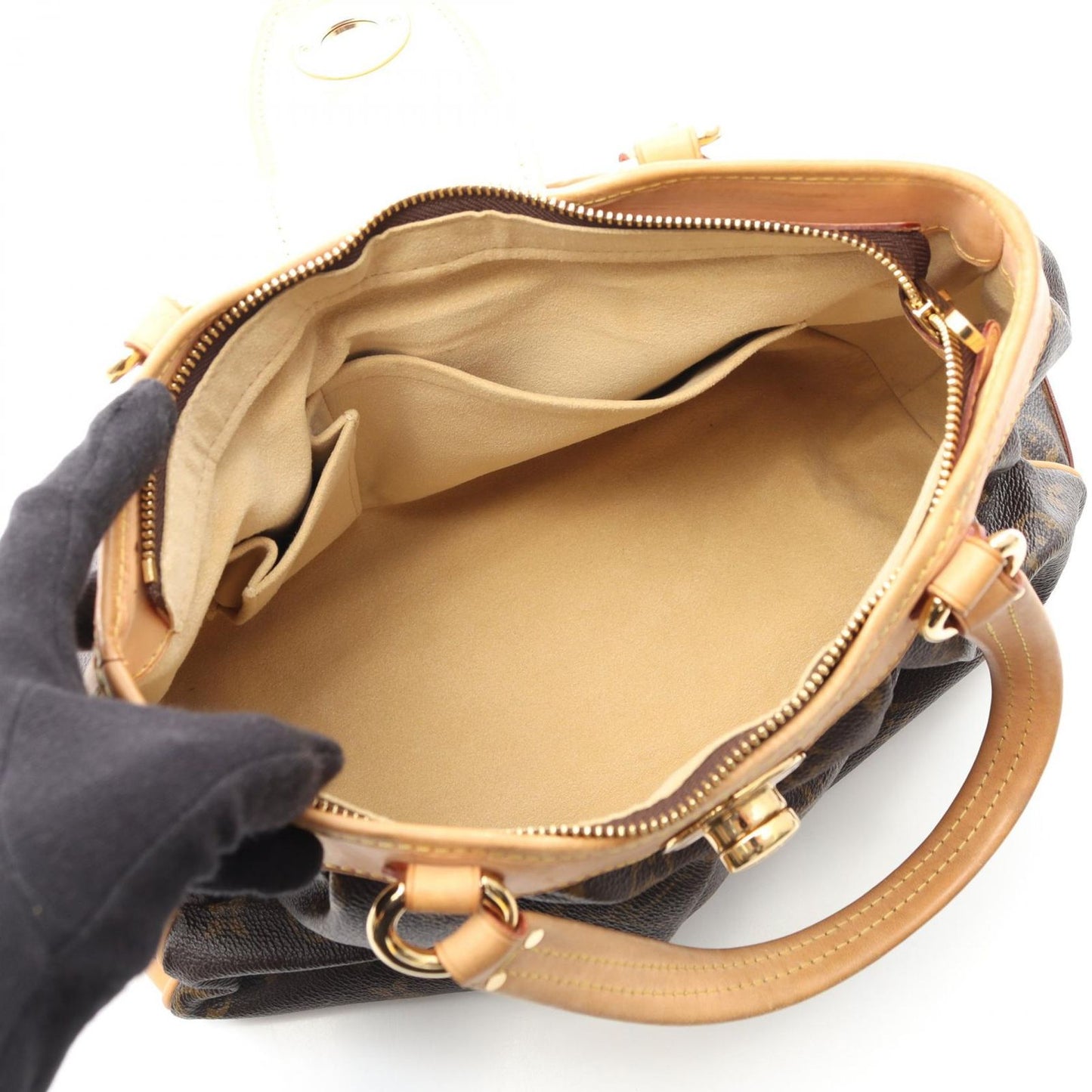 Louis Vuitton Boetie PM Handbag - Timeless Elegance in Brown