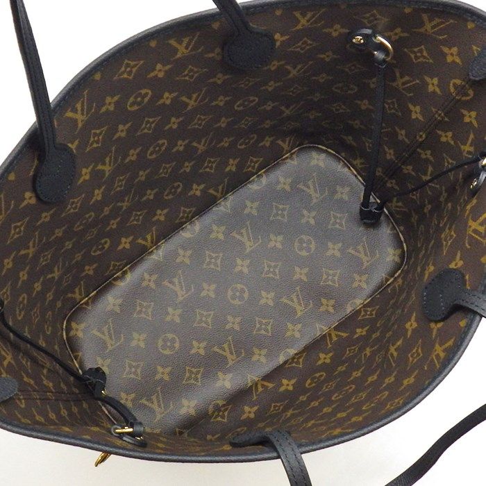 Louis Vuitton Reversible Neverfull MM Tote - Noir & Brown Monogram