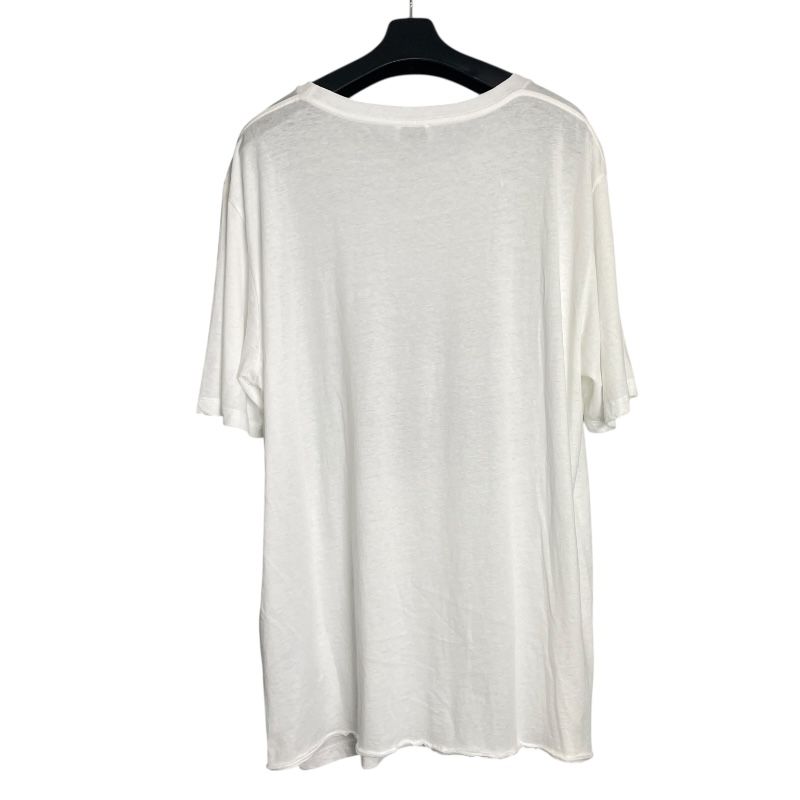 SAINT LAURENT The Smiths Print T-Shirt - White Cotton XL