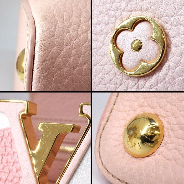 Louis Vuitton Capucines BB Giant Monogram Flower Handbag - Pink