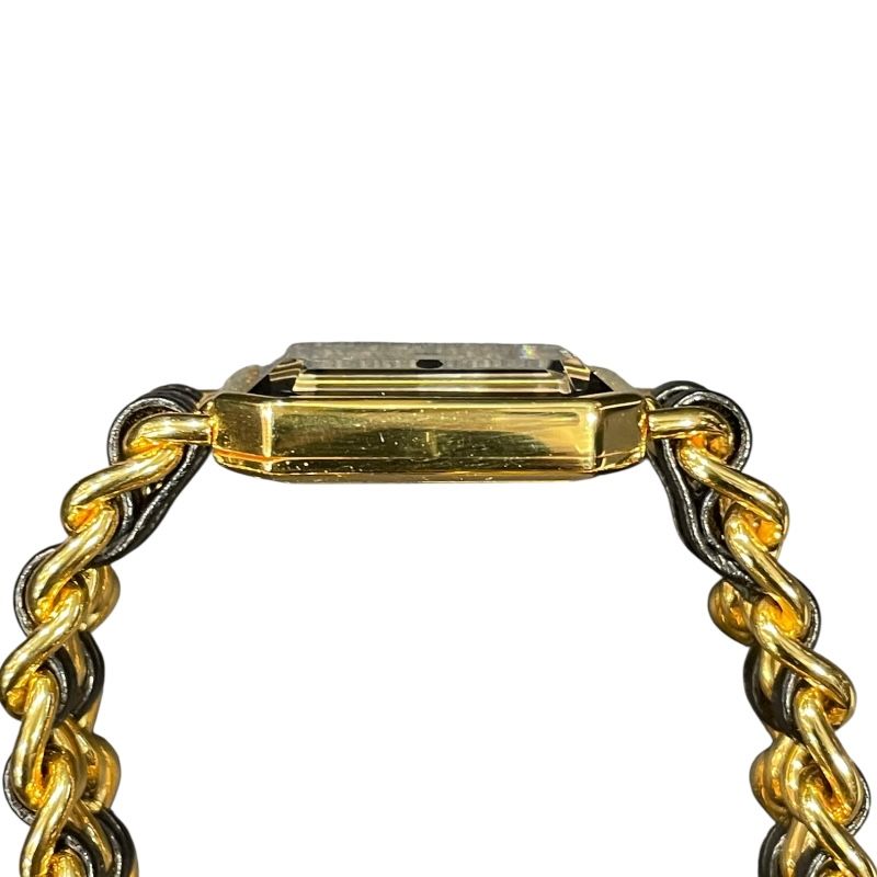 CHANEL Première S H0001 Gold Plated Leather Quartz Women's Watch