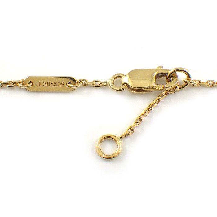 Van Cleef & Arpels Sweet Alhambra Bracelet in K18YG & White Shell