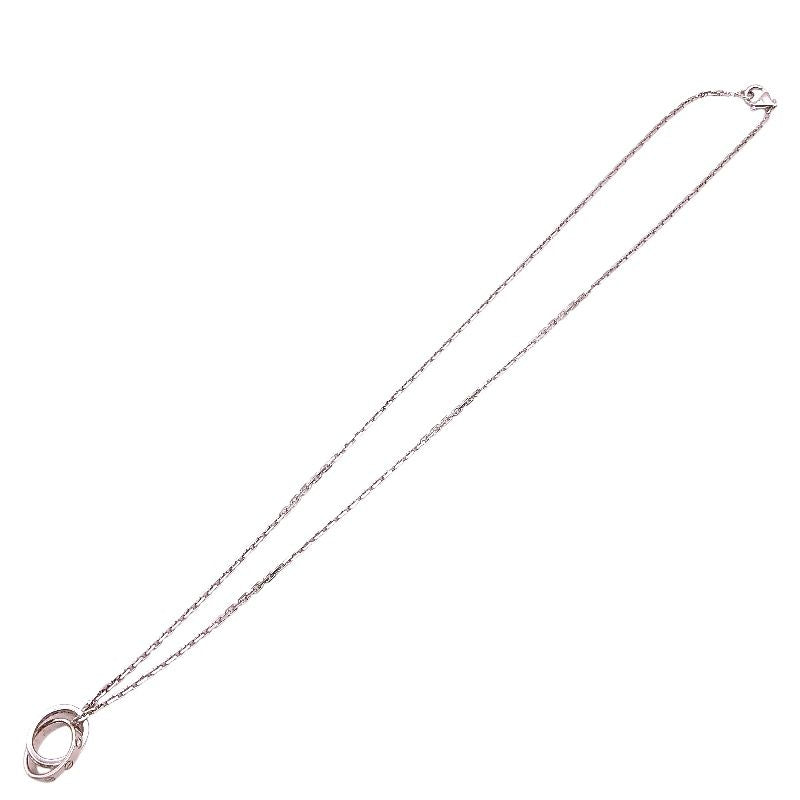 Cartier Baby Love Necklace K18WG with Diamonds - Exquisite Elegance