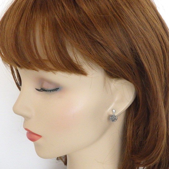 Louis Vuitton Monogram Idylle Flower Motif Diamond Earrings