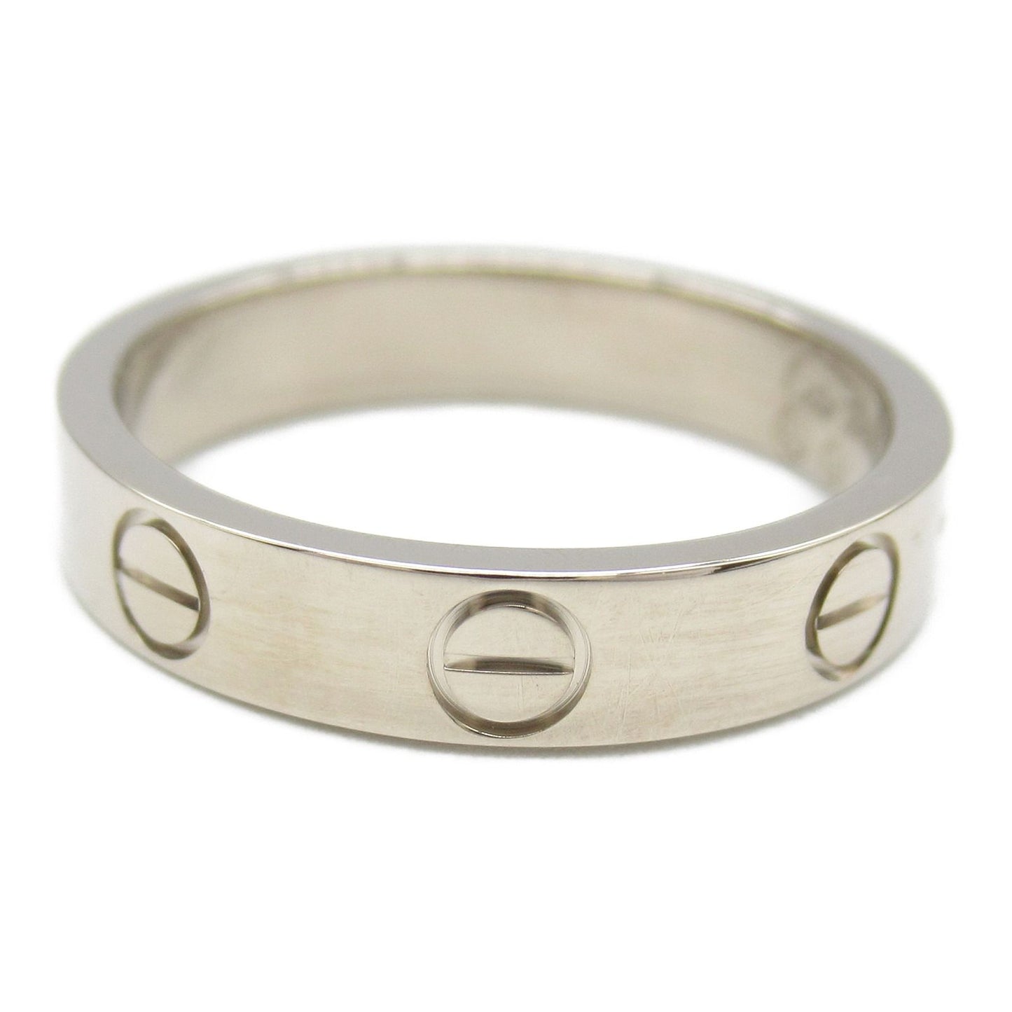 Cartier Mini Love Ring in 18K White Gold - Timeless Elegance