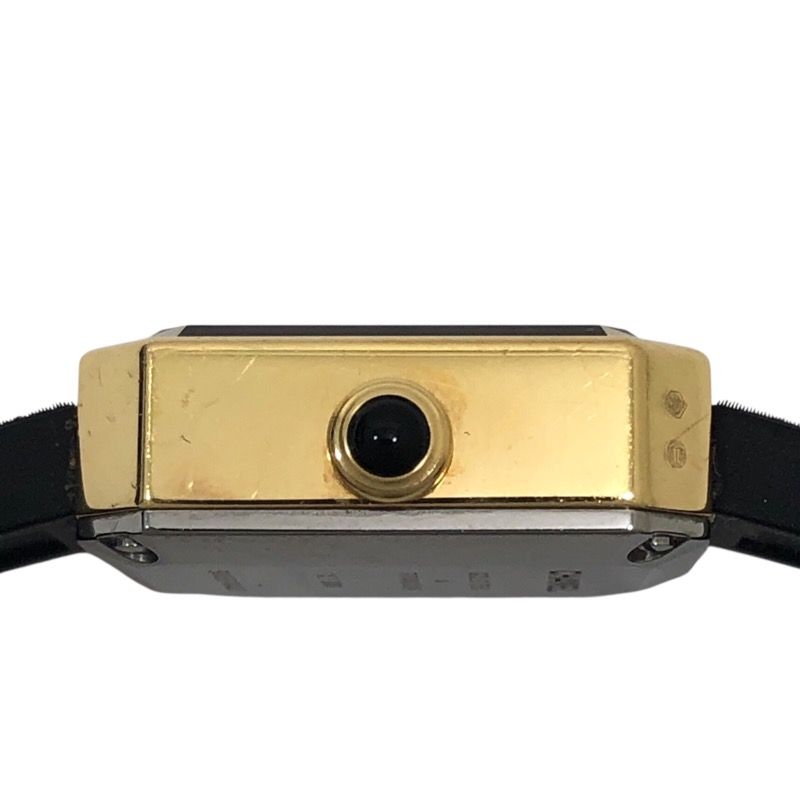 CHANEL Première Ribbon H6125 Black K18YG/Titanium Quartz Watch