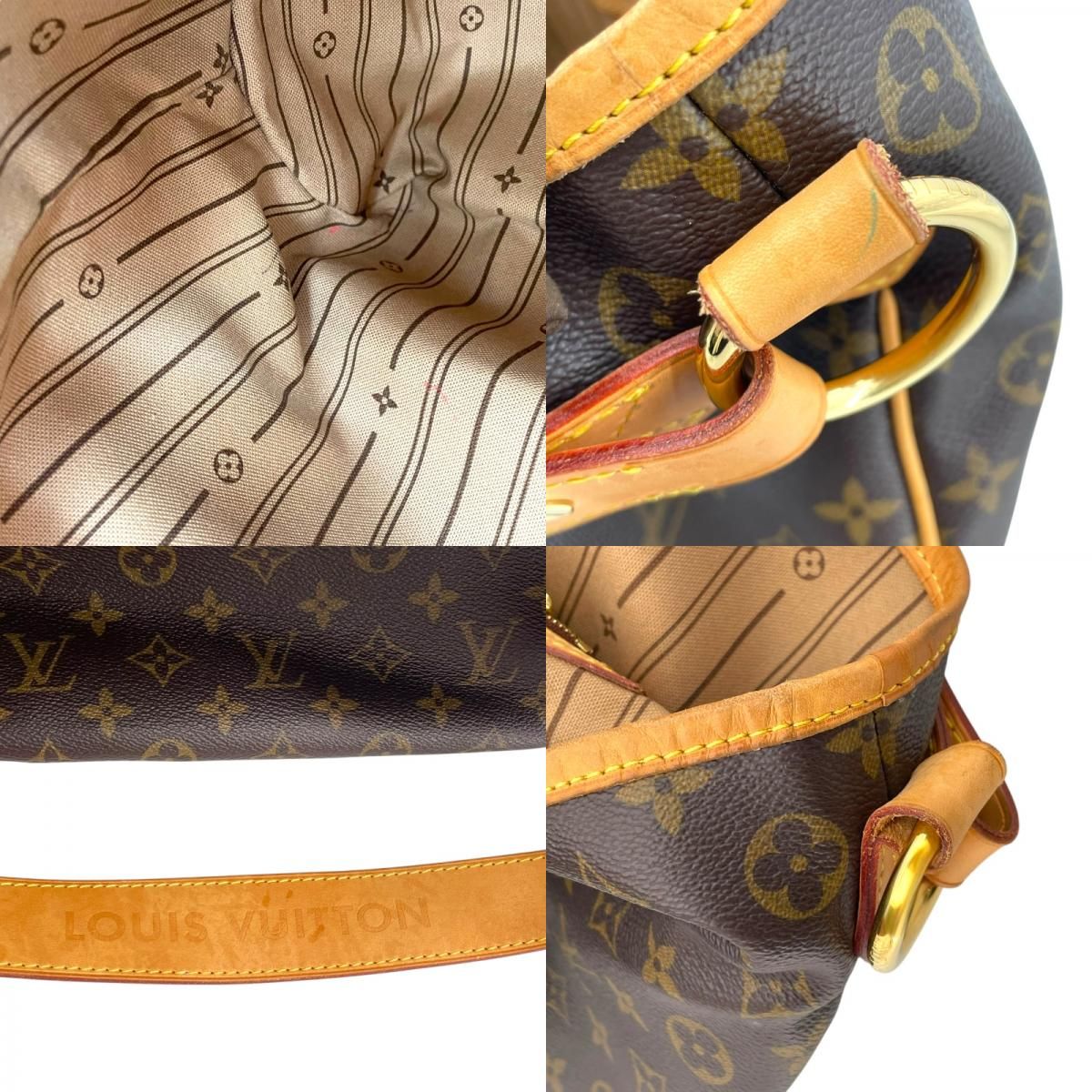 Louis Vuitton Delightful PM Monogram Canvas Shoulder Bag - Brown