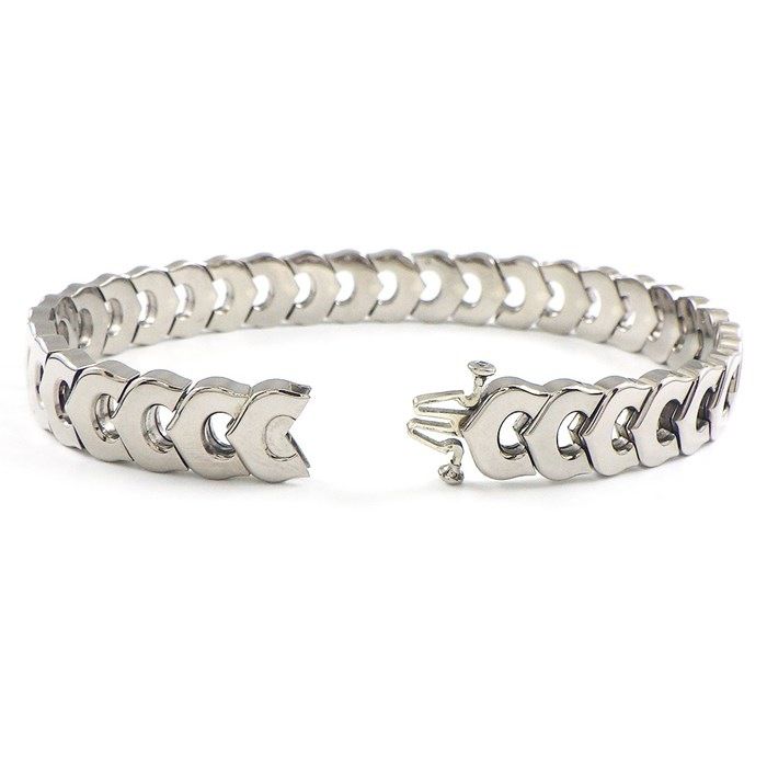 Cartier C de Cartier Diamond Bracelet in 18K White Gold