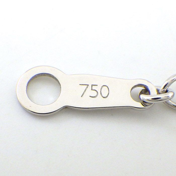 TASAKI 7.0mm Pearl & Diamond Necklace in K18 White Gold