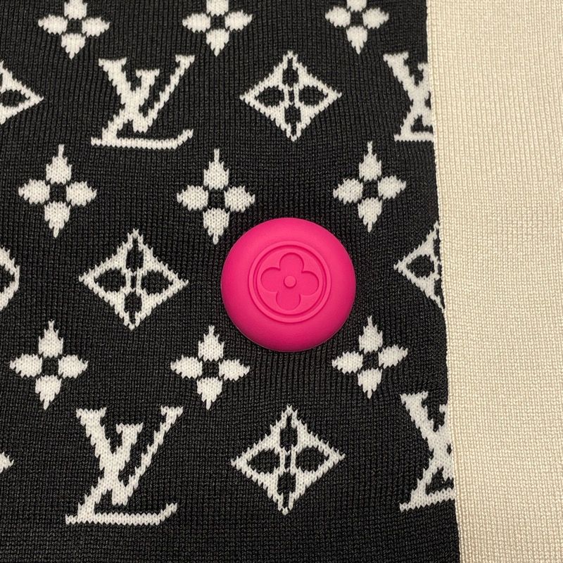 Louis Vuitton Monogram Silk Sleeveless Dress - Black XS