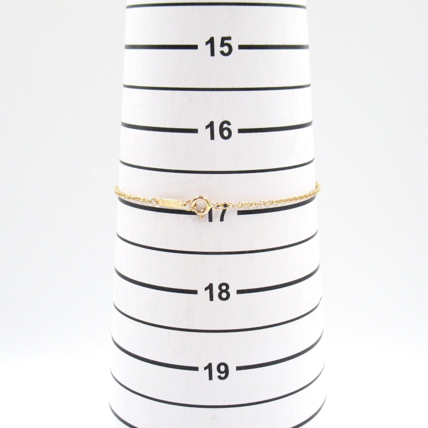 TIFFANY & CO Atlas Piersed Diamond Bracelet in 18K Pink Gold