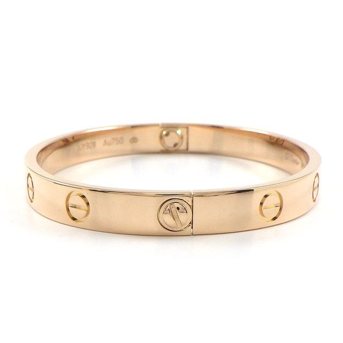 Cartier Love Bracelet Classic Model B6067416 in K18 Pink Gold