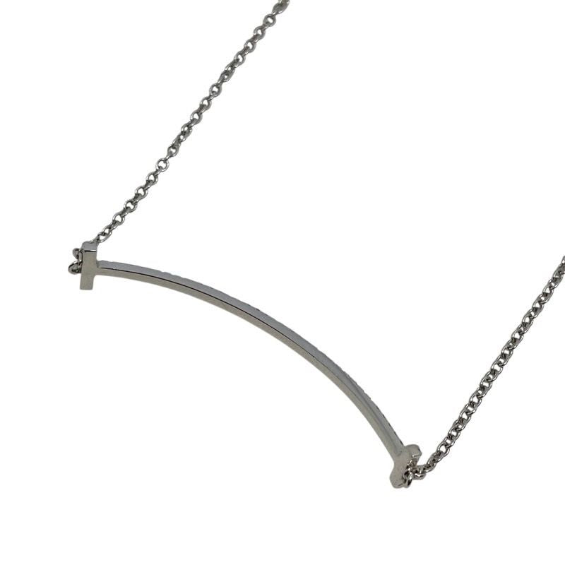 Tiffany & Co. T Smile Diamond Bracelet Small in 750WG