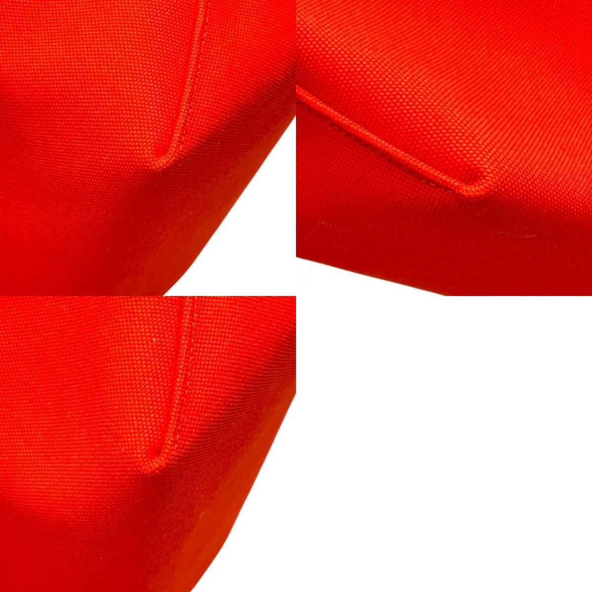 HERMES Staple 28 Handbag in Orange/Blue - Exquisite Craftsmanship