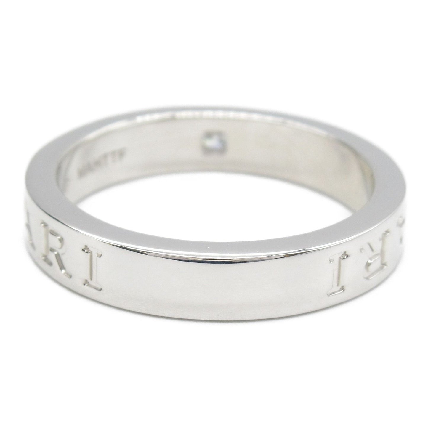 BVLGARI B-zero1 Ring in K18WG with Diamonds - Timeless Elegance