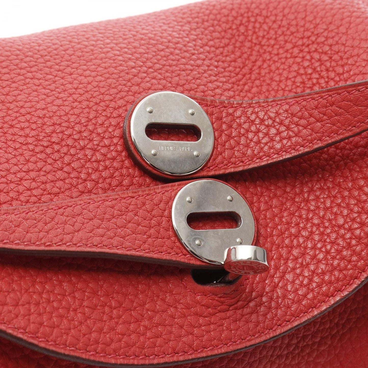 HERMES Lindy 26 Bougainvillea Shoulder Bag - Exquisite Craftsmanship