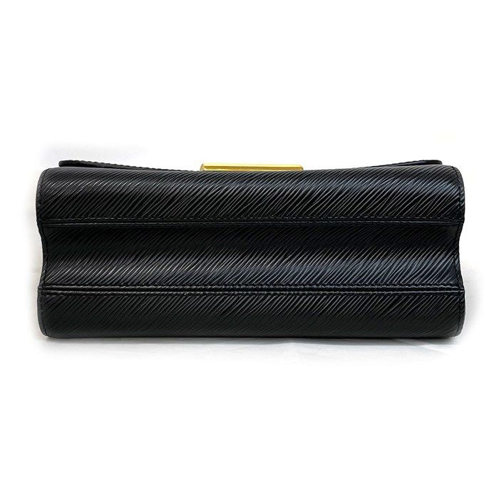 Louis Vuitton Twist MM Handbag in Black Epi Leather with Gold Hardware