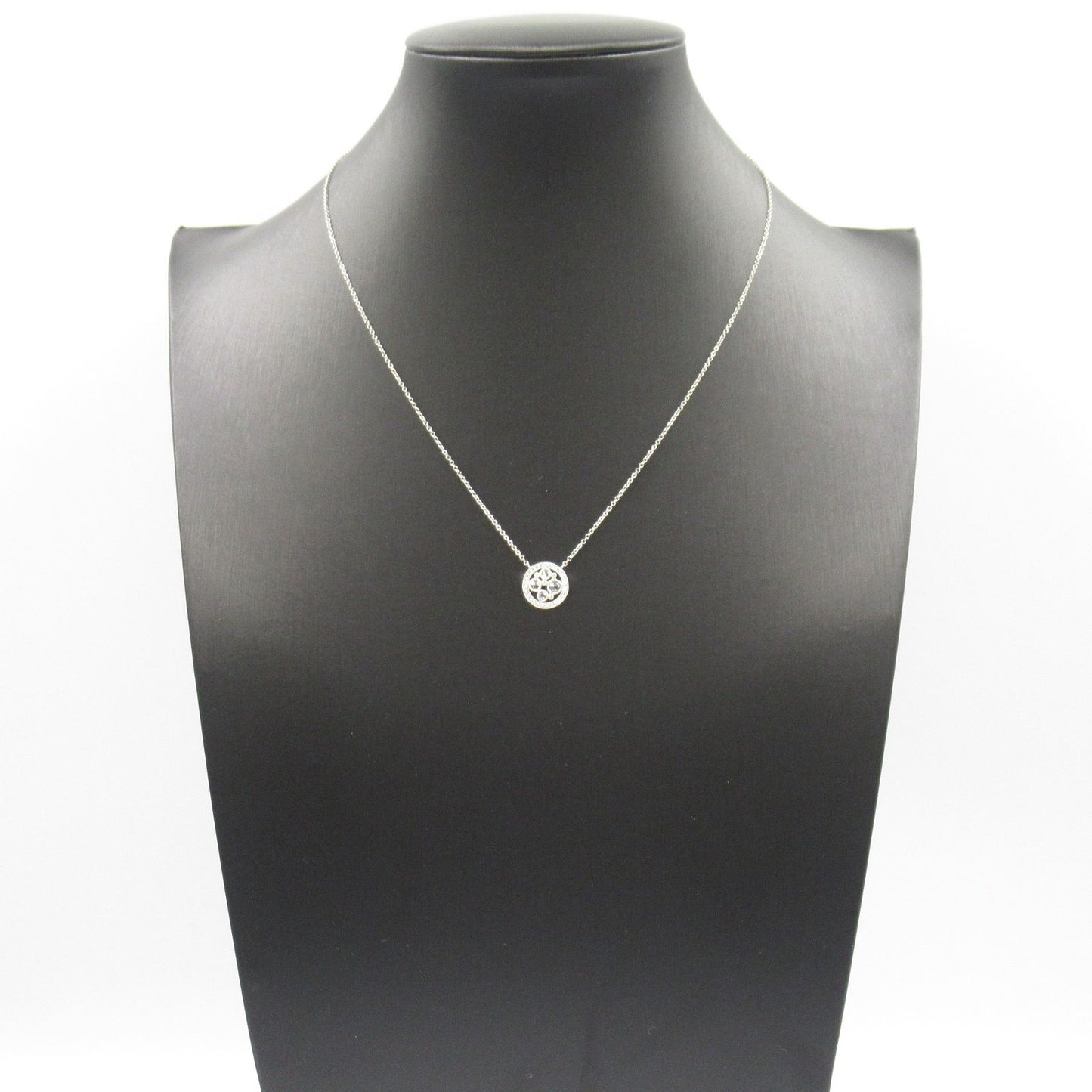 TIFFANY & CO. Cobblestone Diamond Necklace in Platinum