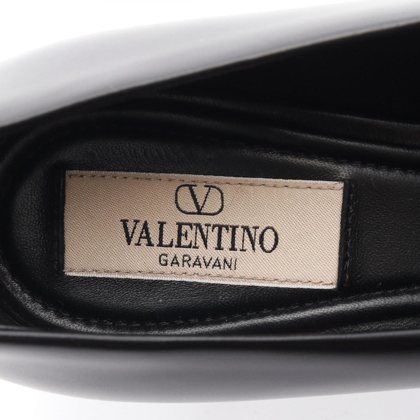 Valentino Garavani Black Leather High Heels - Size 36
