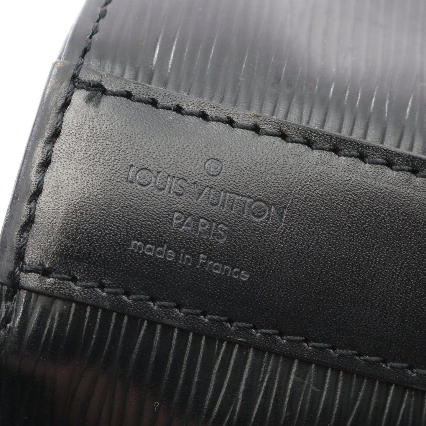 Louis Vuitton Sac De Paille PM Epi Noir Shoulder Bag - Timeless Elegance