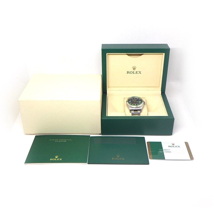 Rolex Oyster Perpetual Milgauss 116400GV Z Blue Dial - Exceptional Craftsmanship
