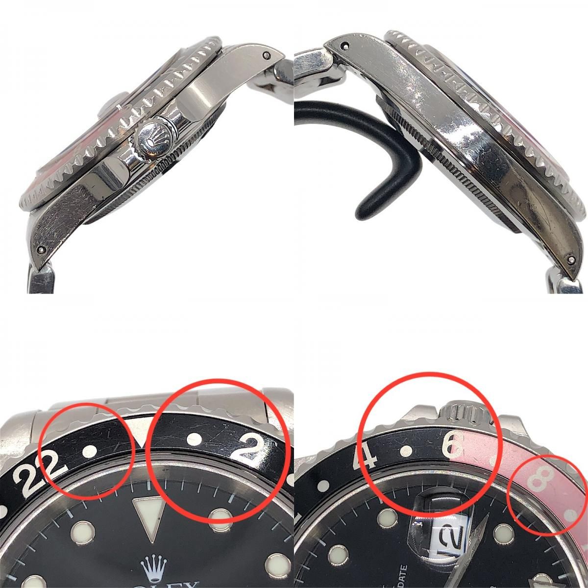 ROLEX GMT-Master II Red/Black 16710 - Iconic Luxury Timepiece