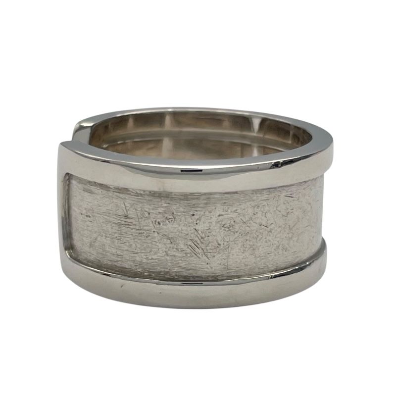 Cartier C2 Ring LM in K18 White Gold - Exquisite Luxury