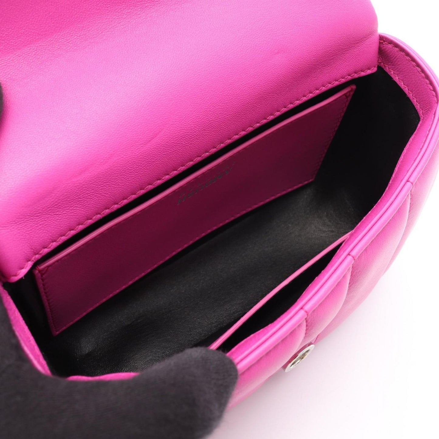 BVLGARI × AMBUSH Serpenti Pink Purple Leather Waist Bag