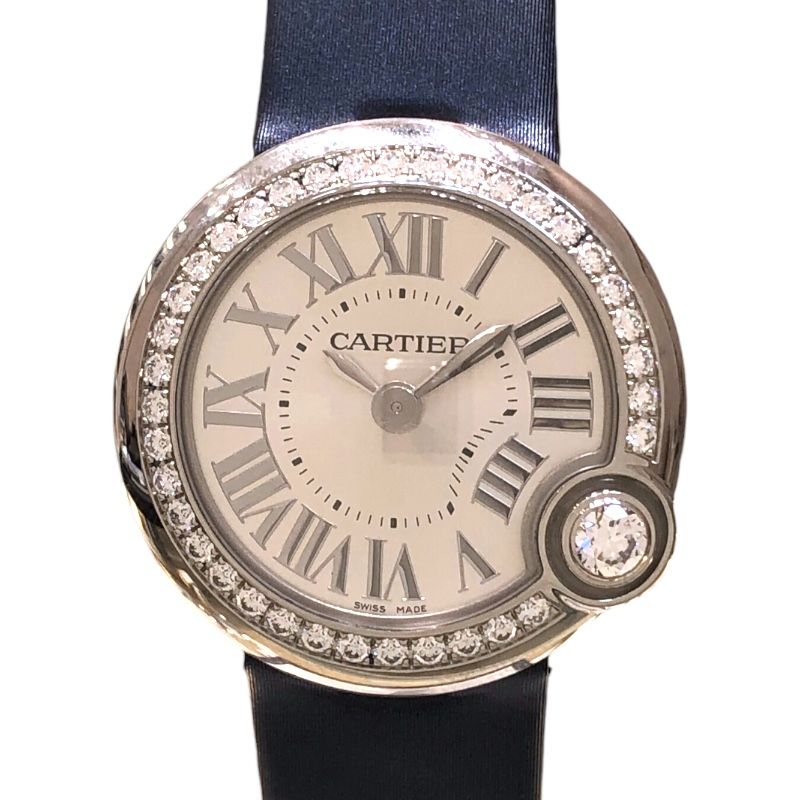 Cartier Ballon Bleu W4BL0002 Silver Ladies Watch - Timeless Elegance