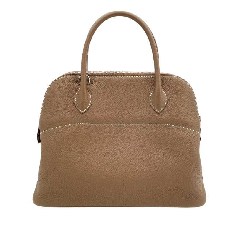 HERMES Bolide 31 in Etoupe with Silver Hardware - 2019 Edition