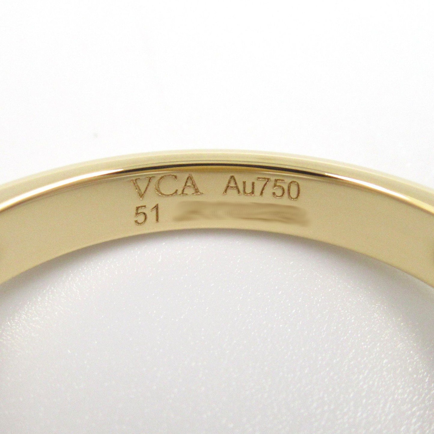 Van Cleef & Arpels Vintage Alhambra Mother of Pearl Ring in 18K Gold