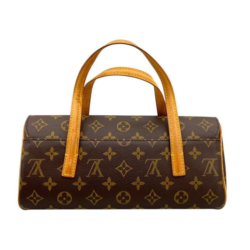 Louis Vuitton Sonatine M51902 Monogram Canvas Handbag - Brown