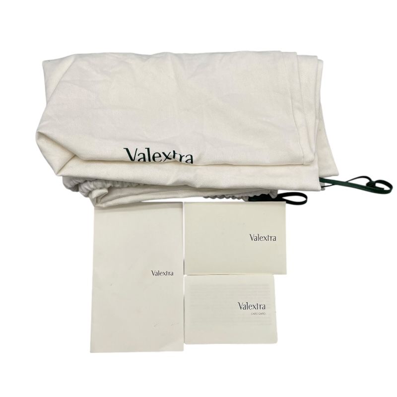 VALEXTRA Iside Medium Grey Leather Shoulder Bag - Timeless Elegance