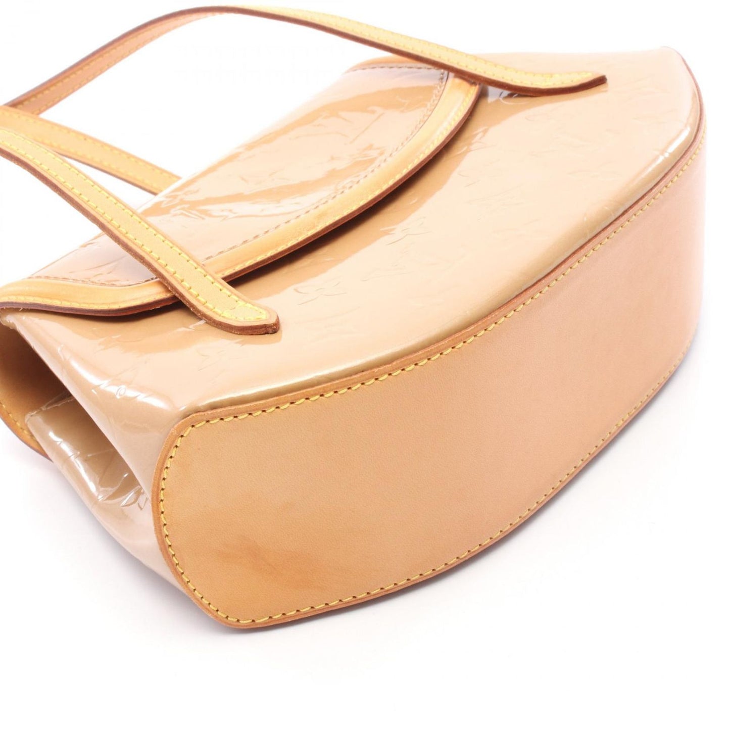 LOUIS VUITTON Biscayne Bay PM Monogram Vernis Peppermint Shoulder Bag