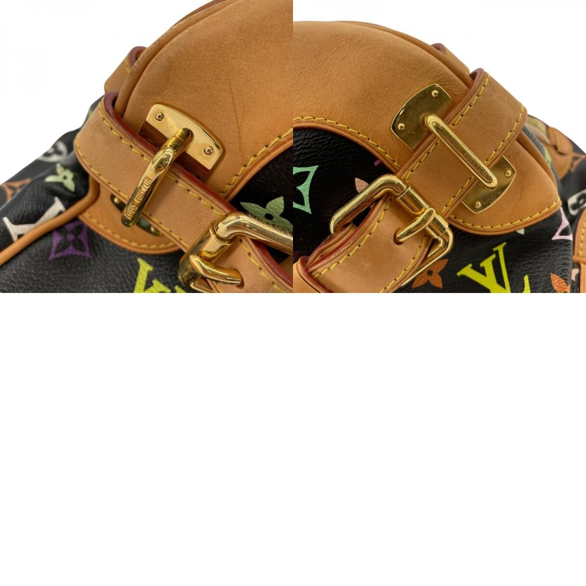 Louis Vuitton Claudia M40195 Noir Monogram Multicolor Handbag