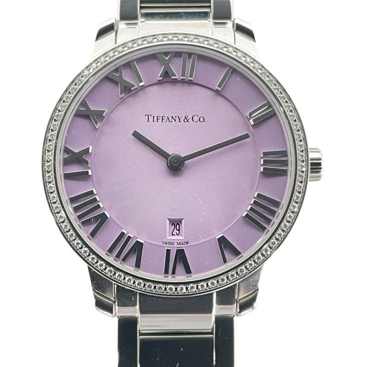 Tiffany & Co. Atlas 31mm Pink Stainless Steel Quartz Ladies Watch