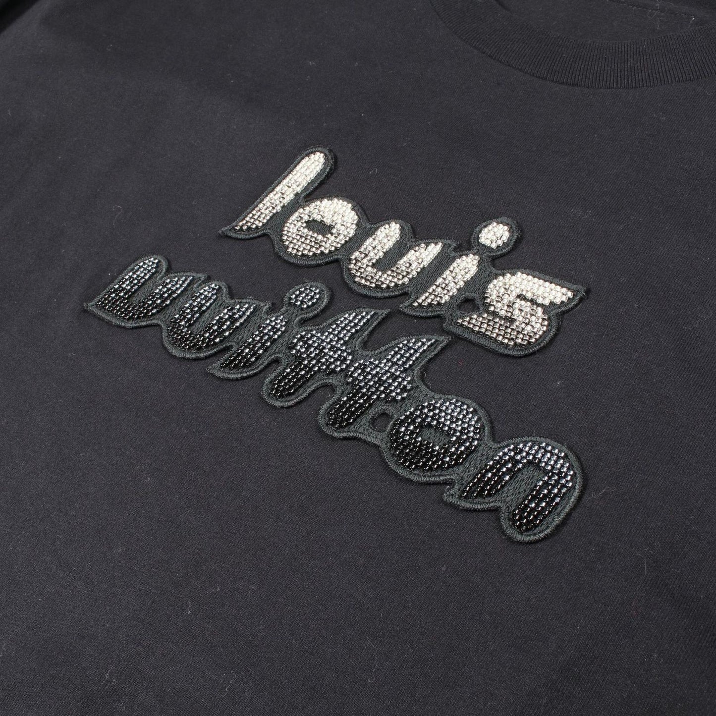 Louis Vuitton Cotton T-Shirt - Timeless Black Elegance