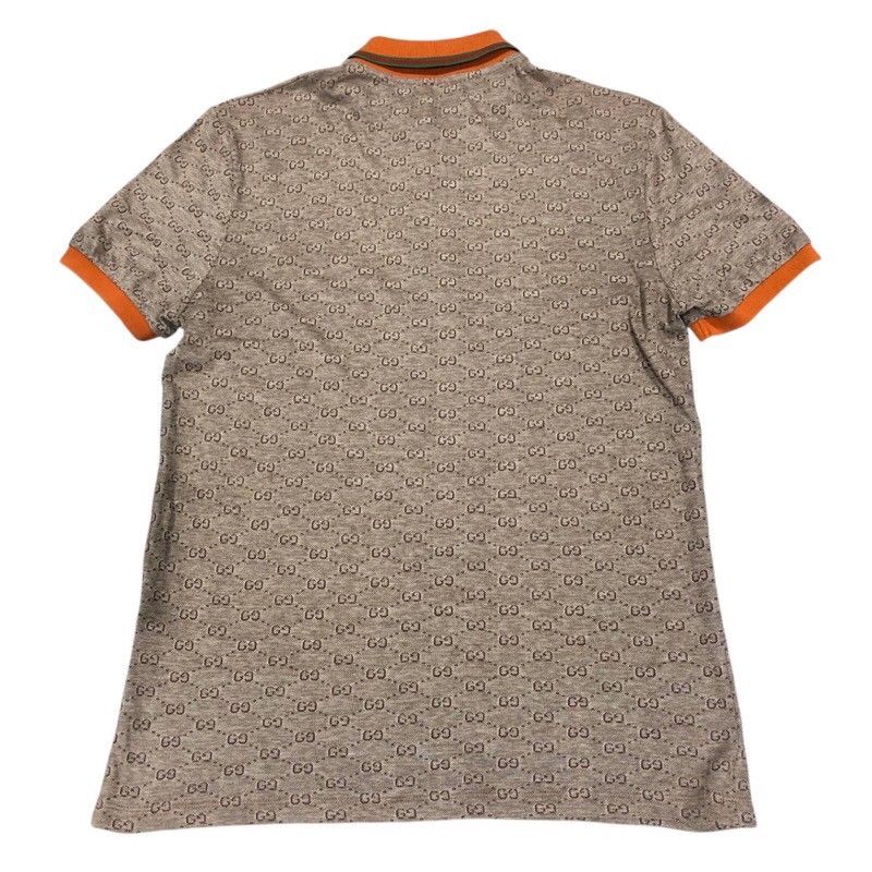 GUCCI GG Pattern Cotton Polo Shirt - Timeless Elegance