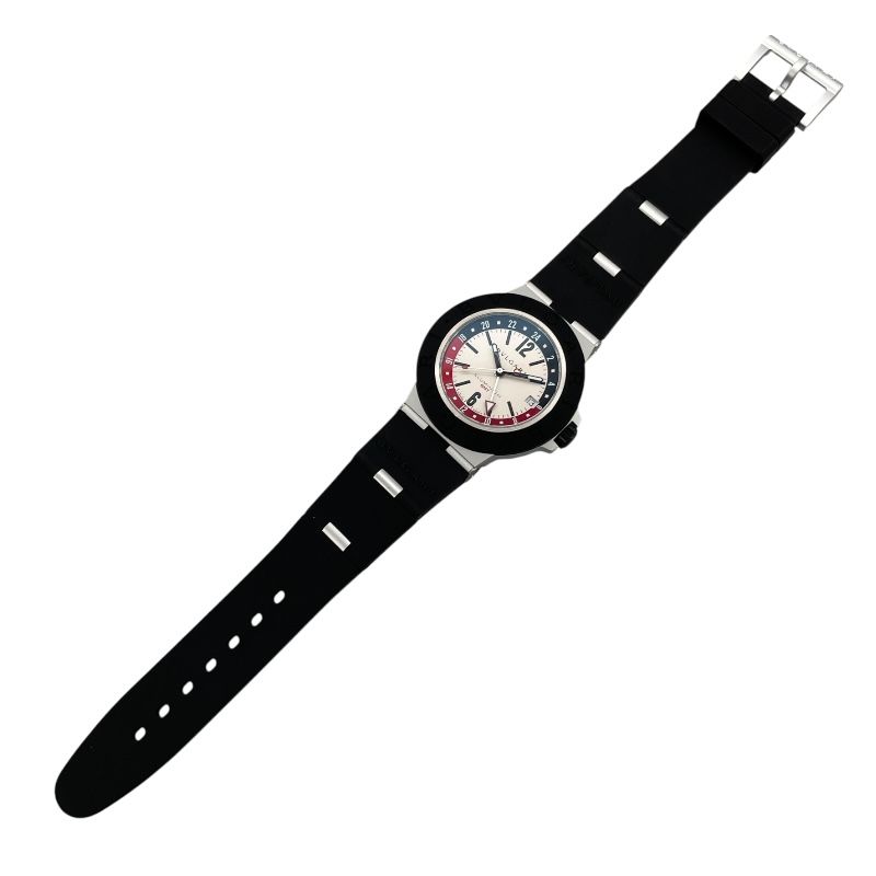 BVLGARI Aluminum GMT 40mm Automatic Men's Watch - White