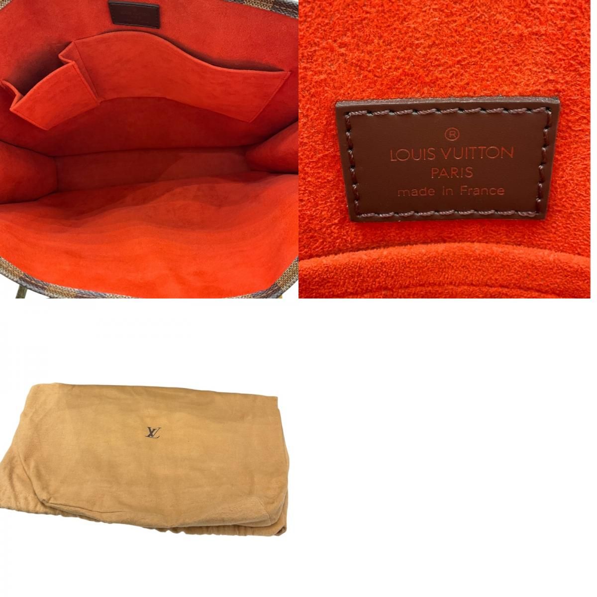 Louis Vuitton Sac Plat N51140 PVC Unisex Handbag - Timeless Elegance