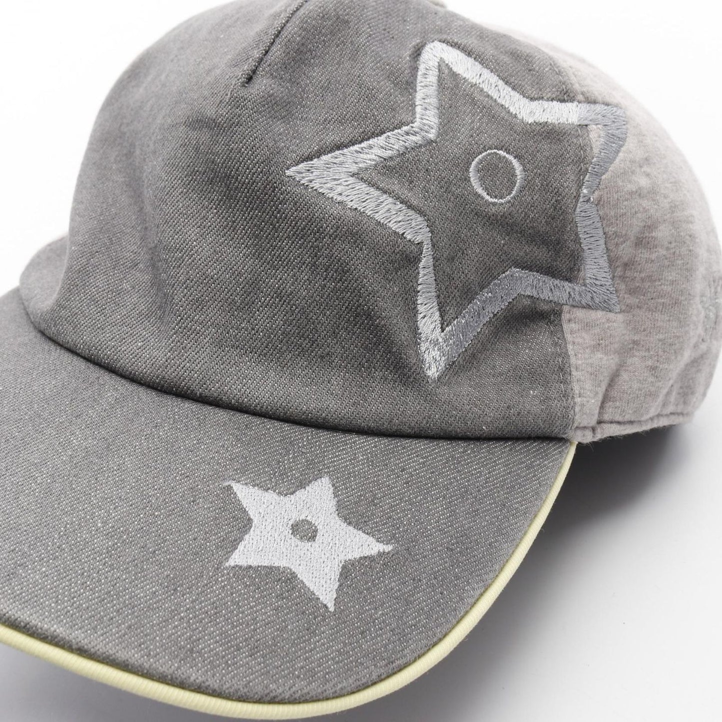 Dior Gray Cotton Cap - Timeless Elegance for the Modern Man