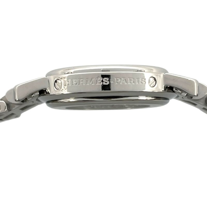 HERMES Clipper CL4210 White SS Quartz Ladies Watch