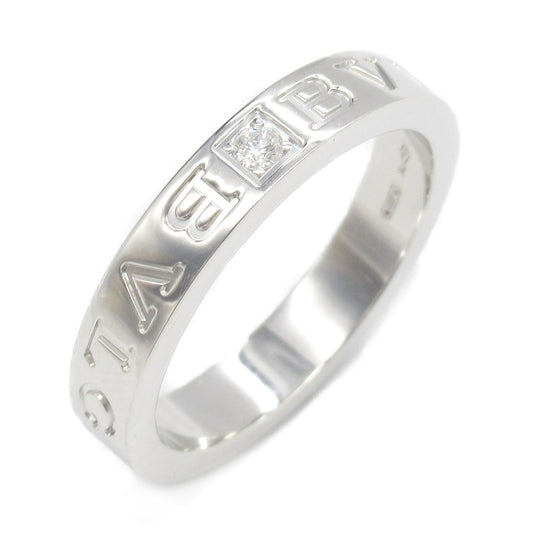 BVLGARI B-zero1 Ring in K18WG with Diamonds - Timeless Elegance