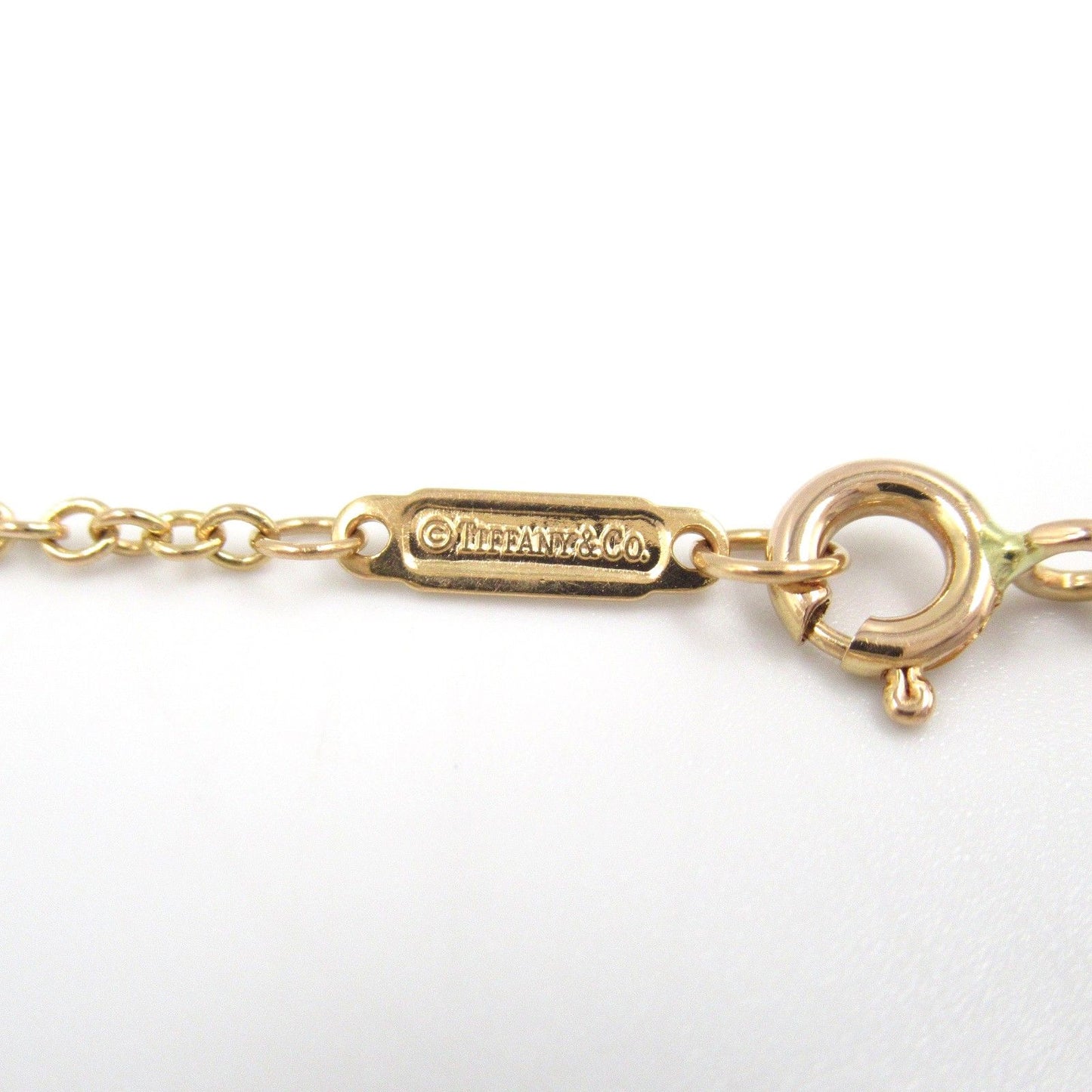 TIFFANY & CO Atlas Piersed Diamond Bracelet in 18K Pink Gold