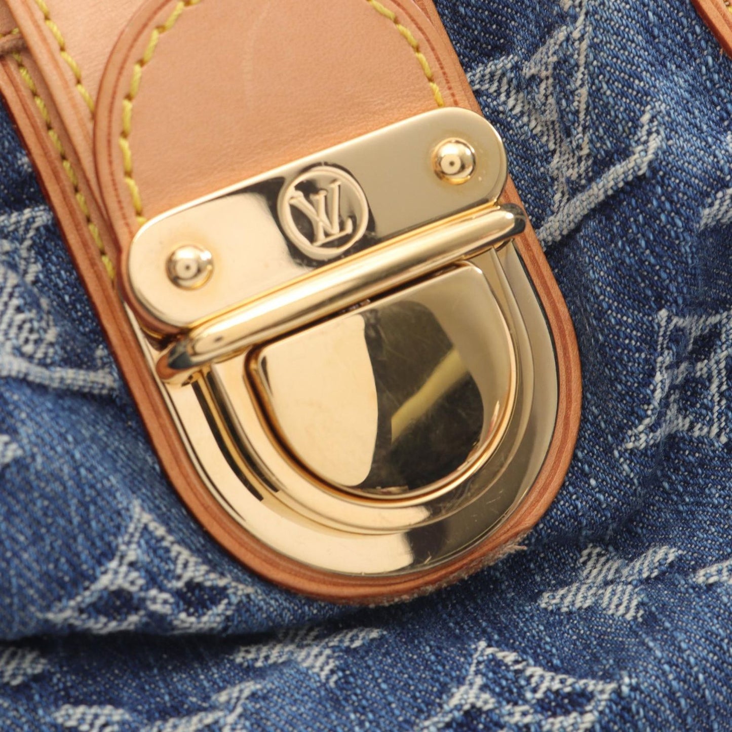 Louis Vuitton Prettie Monogram Denim Handbag - Exquisite Blue Denim