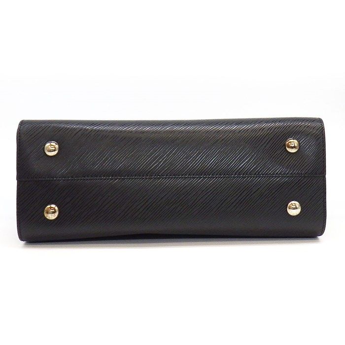 Louis Vuitton Twist Tote Handbag in Noir Epi Leather - M54810