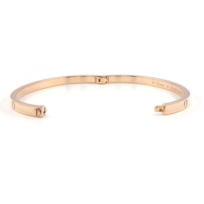 Cartier Love Bracelet Small Model B6047316 in K18 Pink Gold