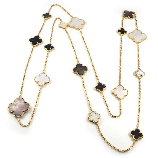 Van Cleef & Arpels Magic Alhambra Long Necklace - 16 Motifs
